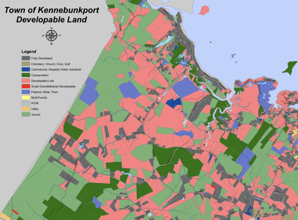 Maps 2008 thru 2012 Kennebunkport 2030